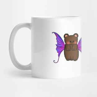 Fairy Bear Purple/Pink Wings Mug